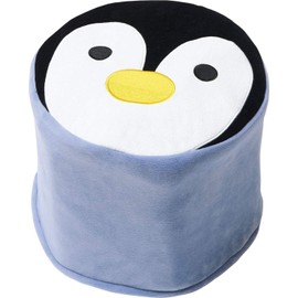 Cogit Milk Pack Chair Cover, Penguin-chan, Diameter 11.8 x Height 9.1 inches (30 x 23 cm), Cute Reusable