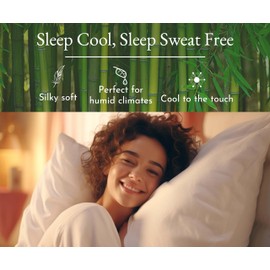 California Design Den Rayon from Bamboo Pillowcases King Size, Set of 2 for Smooth Hair & Skin, Fits King Pillows (Navy Blue)