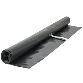ROBERTS 70-115 Moisture Barricade Underlayment Film, for Vinyl, Laminate SPC, Engineered Wood Floors, 6 mil. Thick, Polyethylene, 120 Sq. Foot Roll, Black