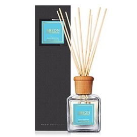 Areon Home Fragrance Luxury Perfume Reed Diffuser + 10 Rattan Reeds, Aquamarine PSL04 150ml