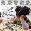 Lucky Doug STEM Building Projects Model Airplane Jet Set -