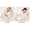 U-Shaped Side Sleeping Pillow – Soft Neck Support Cushion for