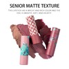 Red Lipstick,Matte,Smooth,Waterproof,Highly Pigmented Lipsticks（08#Red）