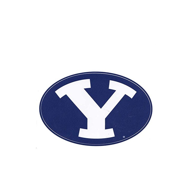 BYU Cougars Logo Decal - 14" x 11"