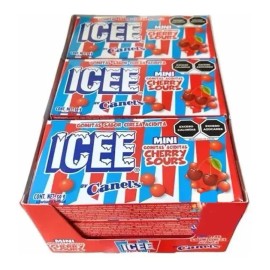 Canels Mini Cherry cajita Icee 9 Cajas Con 50g