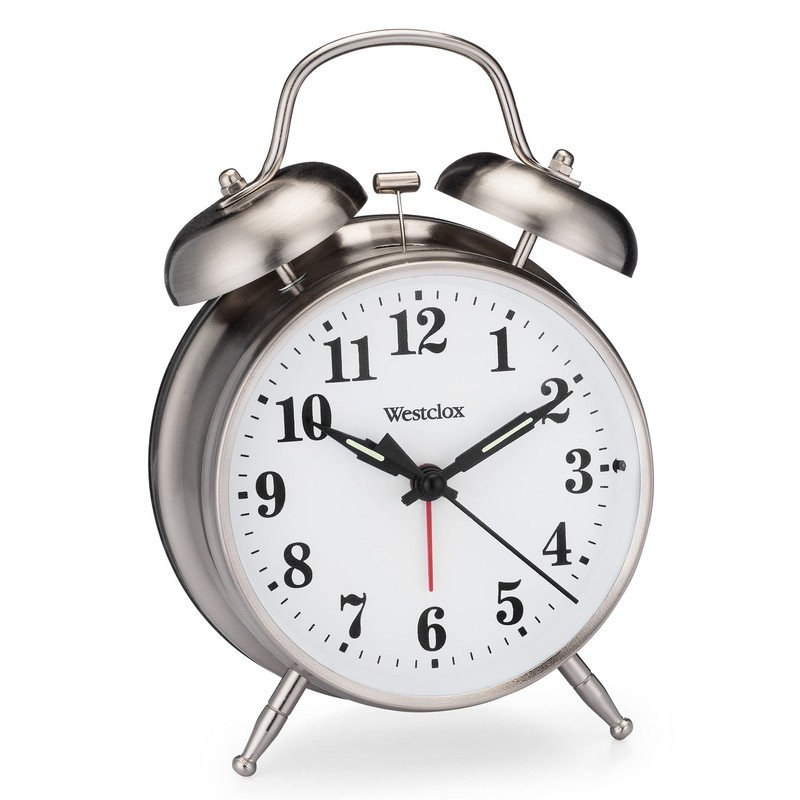Westclox -Big Ben Twin Bell Alarm Clock | Loud Alarm