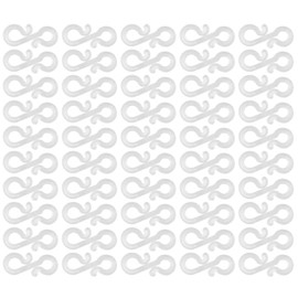 50 Pcs Gutter Hooks,Mini Plastic Outdoor Christmas Lights Hanging Hooks Party Lights Hanger Wire Holder for Christmas/Birthday/Anniversary Decoration