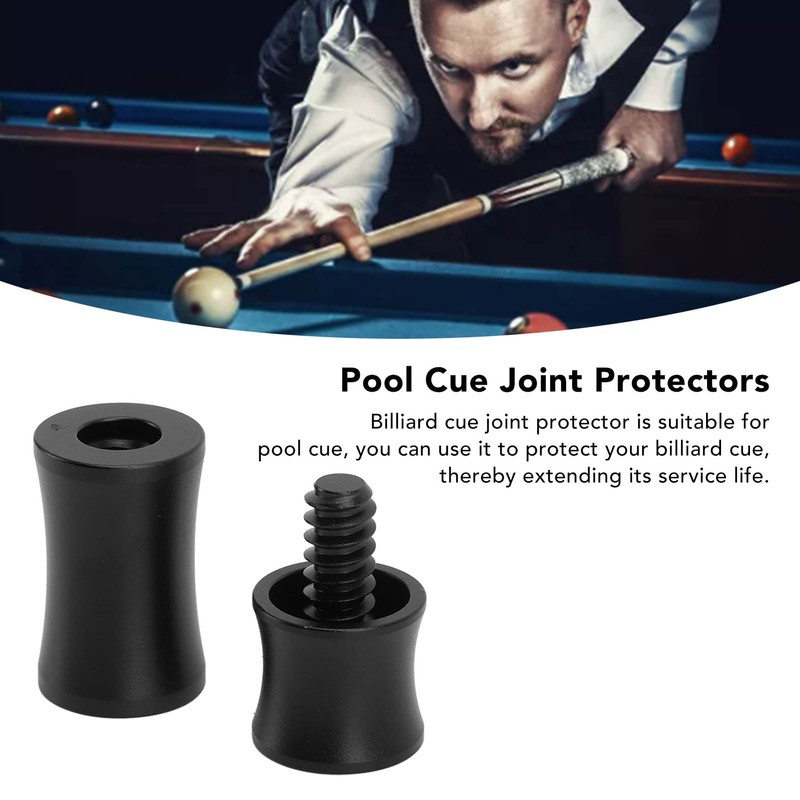 Billiard Stick Joint Protectors Aluminum Alloy Pool Cue Joint Protectors