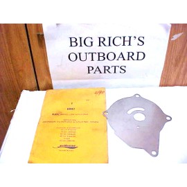 Johsnon Evinrude OMC GALE NEW JOHNSON EVINRUDE GALE 305434 IMPELLER PLATE HOUSING 50 to 90HP 58 to 1965