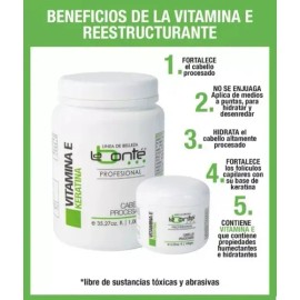 Vitamina E Keratina La Bonté 3 Pzs De 1 Kg C/u