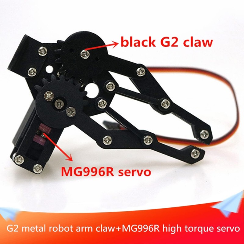 Swaytail Premium Metal Robot Mechanical Claw/Clamp Arm/Gripper with High Torque