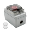 MDEOOSKY IP67 660V 10A Emergency Stop Button with Box, Emergency