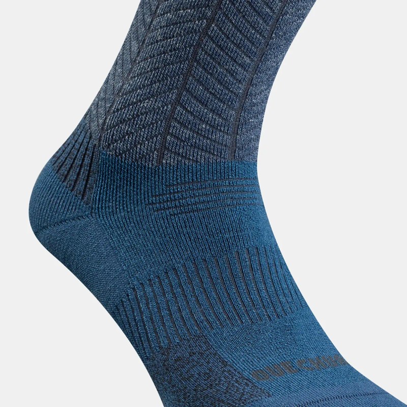 Calcetines Cálidos De Senderismo Sh500 Mid X2 Pares Quechua