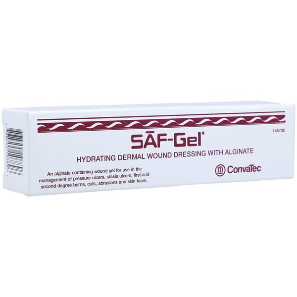 Convatec Saf-Gel, Crema de Alginato de Calcio y Sodio Tubo