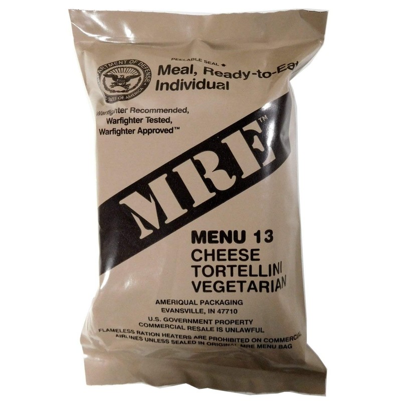 Andrews Corner 6 Packs Vegetarian Meal Ready to Eat (MRE)
