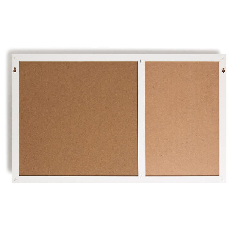 U Brands Organization Center Dry Erase Calendar with White Frame,