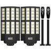 UCGG Solar Street Light Outdoor, 200000LM Parking Lot Lights Dusk