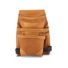 AWP Classic Leather Tool Pouch, Crafted from Premium Top-grain Leather,