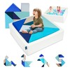 Heypappy Kids Play Sofa, Tangram Square Puzzles Couch Furniture, Modular