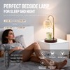 GEEZO Fragrance Candle Warmer Lamp，Electric Candle Warmer with Timer &
