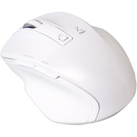 Digio2 Z Ultimate Clicker Bluetooth Mouse 5 Buttons Blue LED Small White 48324