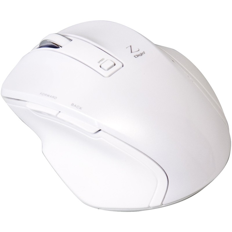 Digio2 Z Ultimate Clicker Bluetooth Mouse 5 Buttons Blue LED