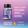 Krill Oil Omega 3 Supplement - 1000 mg with Astaxanthin