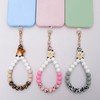 MORSUNBELA Phone Chain Beads Hand Wrist Strap Lanyard Phone Charm