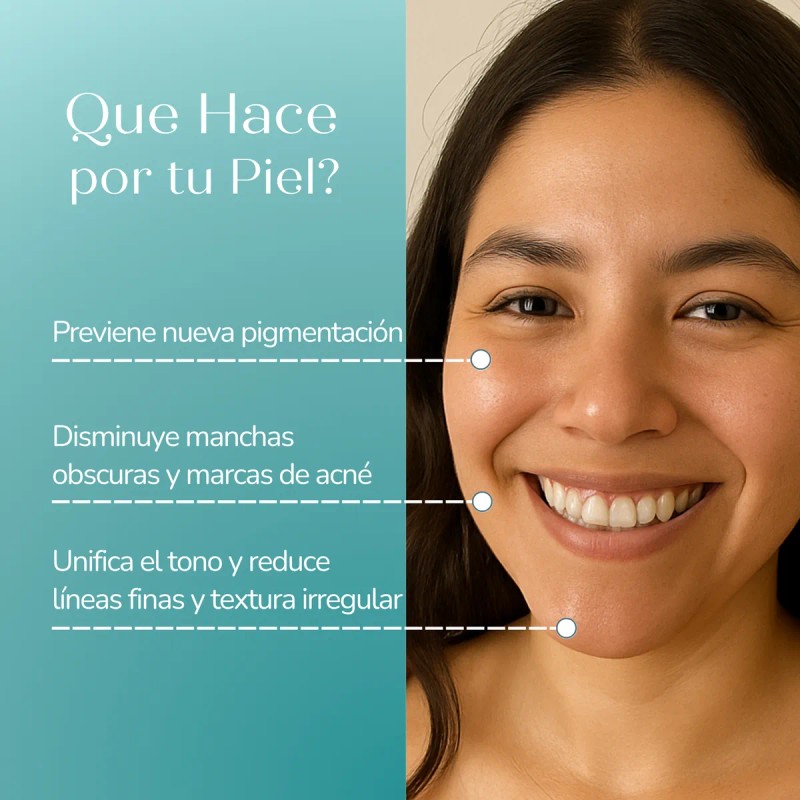 Crema Despigmentante Ácido Kojico Quita Manchas Obscuras