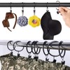 Curtain Rings, Clips, Opening, Inner Diameter: 1.5 inches (39 mm),