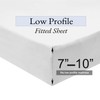 Royal Hotel Bedding Low Profile Sheets Made in USA -