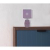 Ceramic Table Lamp with Shade Meridian Purple