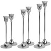 Candle Holders 6pcs Taper Candlestick Holders for Table Centerpiece Home