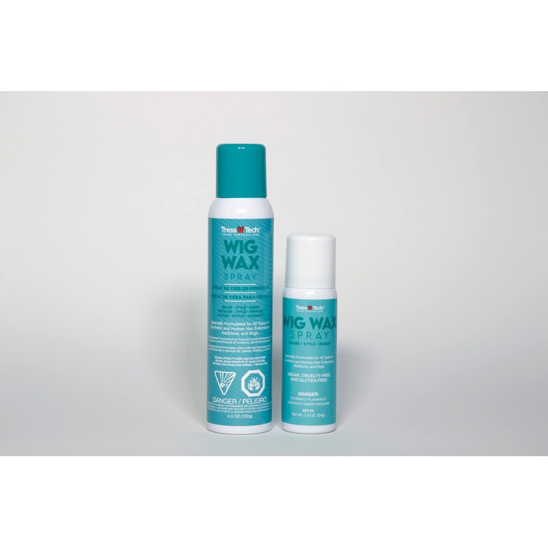 Tressallure TressTech Dry Spray Wig Wax Travel Size 2-Pack, Add