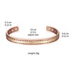 EnerCoppeX Copper Magnetic Bracelets for Men Women with Strong Magnets