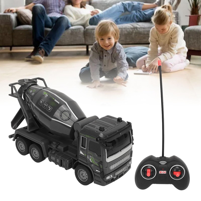 Srliya Children's Remote Control Mixer Truck 1:32 4 Way Plastic