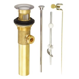 Gerber Plumbing Metal Pop-Up Drain Assembly with Lift Rod