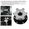 Universal 6 Hole Steering Wheel Quick Release Disconnect Hub Adapter