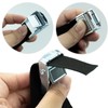 6Pcs Ratchet Straps with Quick Release Cam Bukle Heavy Duty