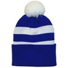 Arena Scarves Sheffield Weds Fans Bobble Hat in Royal Blue