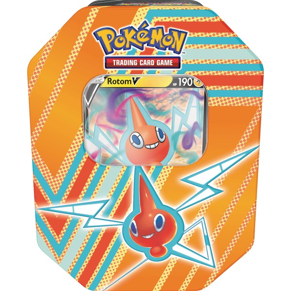 Pokémon Hidden Potential Rotom V Tin (1 Foil Card & 4 Booster Packs)