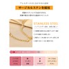 Bestyle Anklet, Women's, Men's, Stainless Steel, Chain, Hypoallergenic, Leave on,