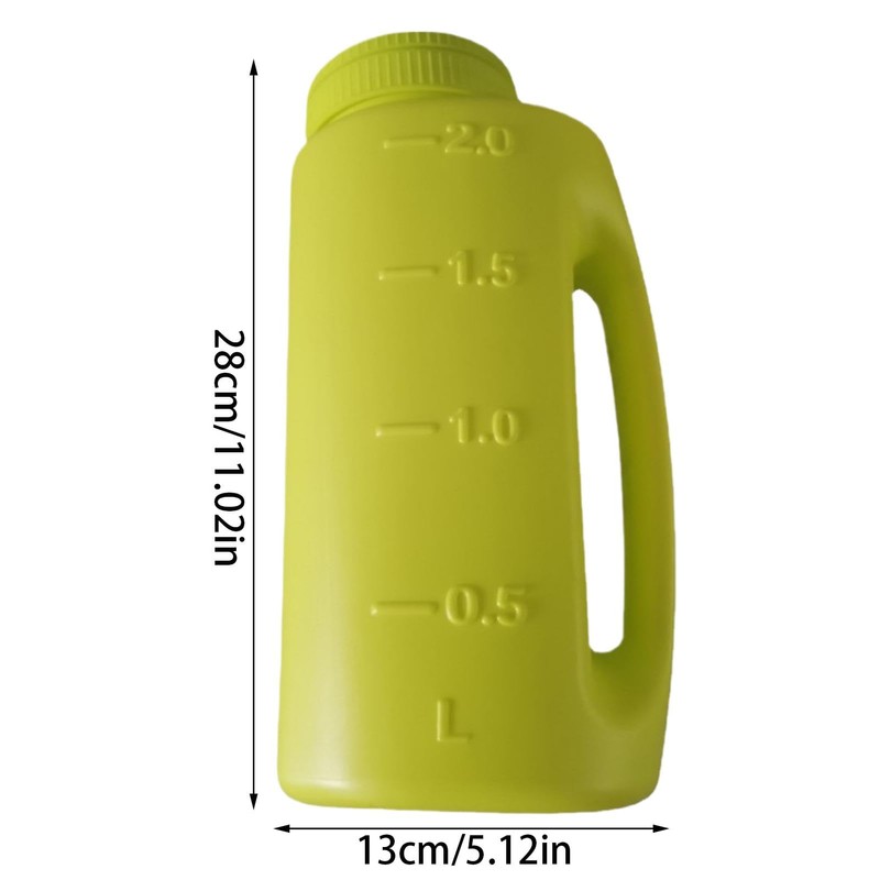 Hand Held Salt Spreader for Snow - 2L Rock Salt