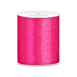 P&D Table Runner Satin Ribbon Pink 25 Metres x 10 cm