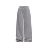 Ecolala Girls Wide Straight Leg Loose Sweatpants Elastic Waist Drawstring