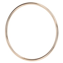 Asas de Bolso, Asas de Metal Brillante para Bolso, Mano de Obra Fina, Asa de Equipaje de Forma Redonda, Artesanía DIY, 2 uds. (Luz de oro)