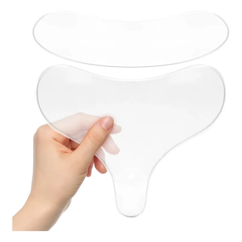 Parches Silicon Médico Reutilizable Antiedad Cuello Escote Neutra