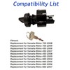 Silscvtt Ignition Switch with Key Replacement for Yamaha Rhino 450