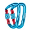 MCONUY 12kN Locking Carabiner Clips, Small Aluminium Carabiners Keychain, Heavy