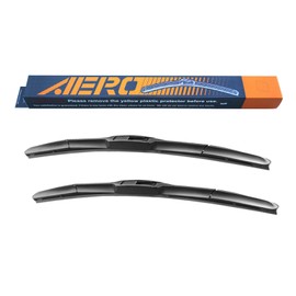 AERO Hybrid 26" + 21" Premium Quality All-Season Windshield Wiper Blades (Set of 2)
